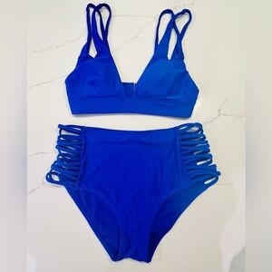 Express Blue Bikini Set